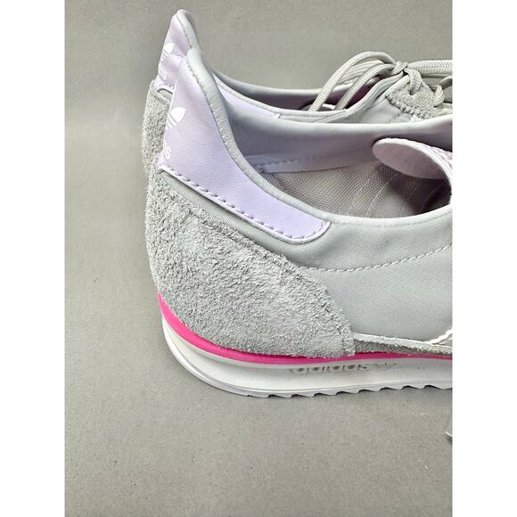 Adidas Originals SL 72 retro style sneaker gray/pink/purple Womens Size 8.5 UK 7 - Picture 10 of 16